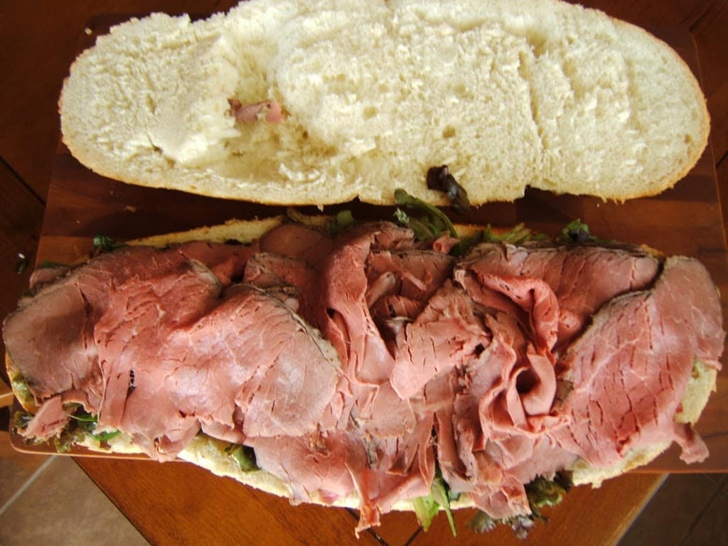 Roast Beef Sandwiches and Zoo Music Girl Gone Gourmet
