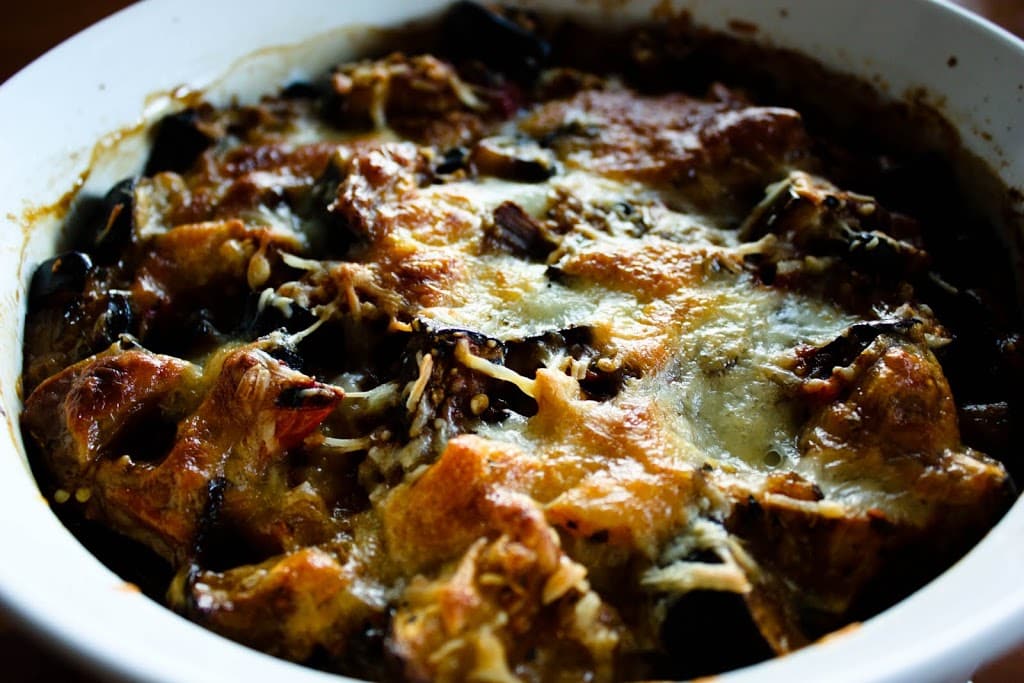 Eggplant Casserole Girl Gone Gourmet