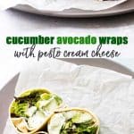 cucumber avocado wraps