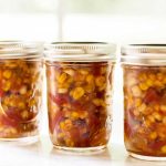 Easy to make spicy sweet corn relish