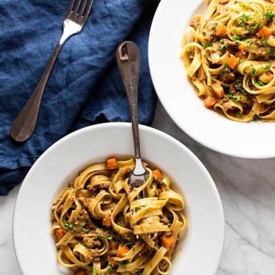 Low & Slow Bacon Bolognese