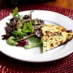 Chorizo and Potato Frittata | girlgonegourmet.com