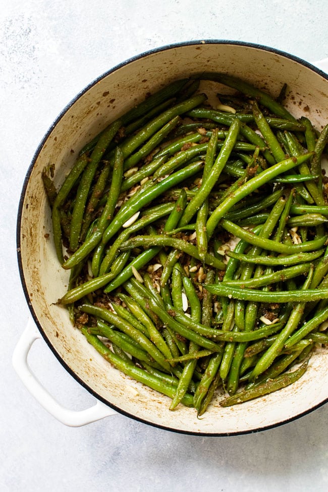 Sauteed Green Beans with Almonds