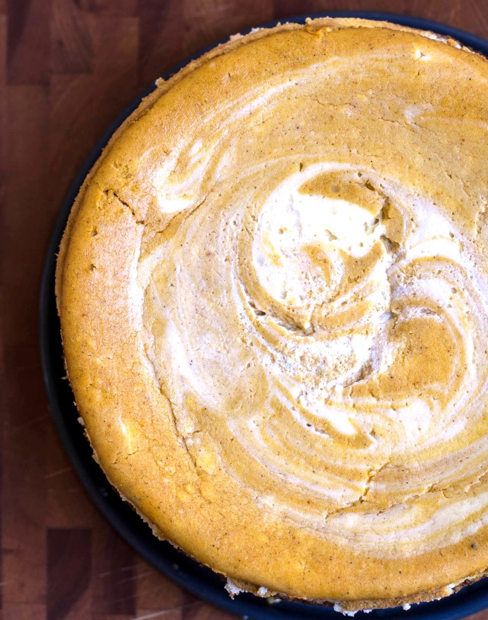 Pumpkin cheesecake