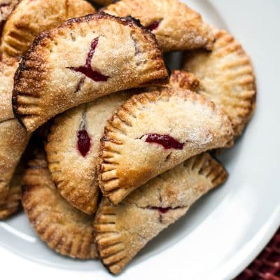 Cranberry Pie Bites (or How To Use Up Leftover Cranberry Sauce)