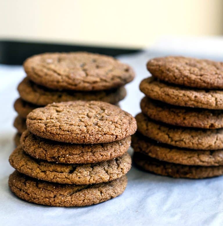Molasses Cookies | Girl Gone Gourmet