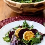 Roasted Beet and Goat Cheese Salad | Girl Gone Gourmet