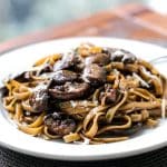 Balsamic Mushroom Pasta | Girl Gone Gourmet