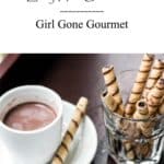 All you need is four ingredients and a few minutes to make this rich and creamy hot chocolate! www.girlgonegourmet.com