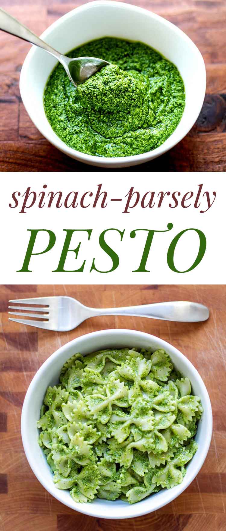 Spinach Parsley Pesto Girl Gone Gourmet