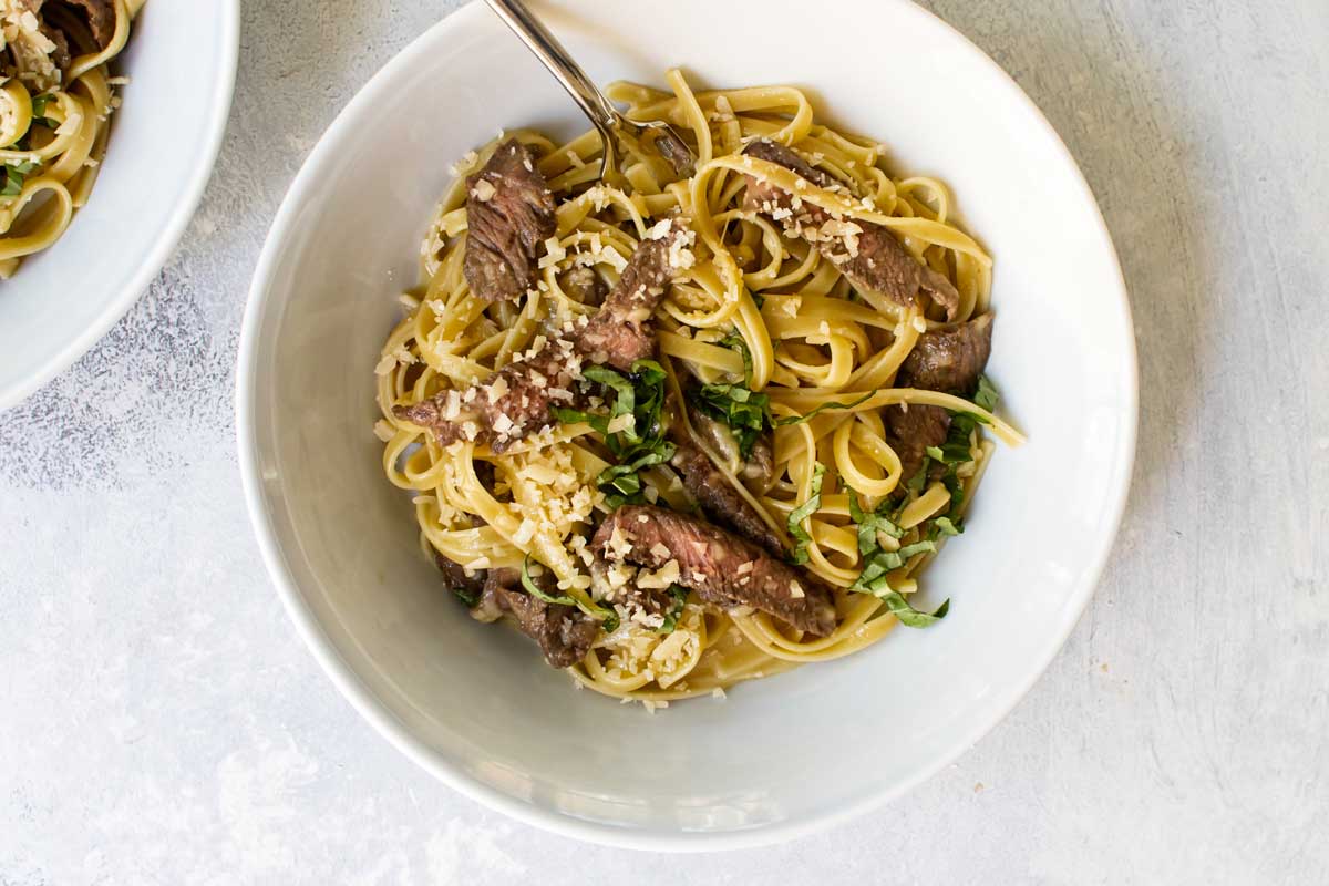 steak carbonara