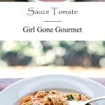 oven tomato sauce photo collage
