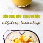 pineapple smoothie