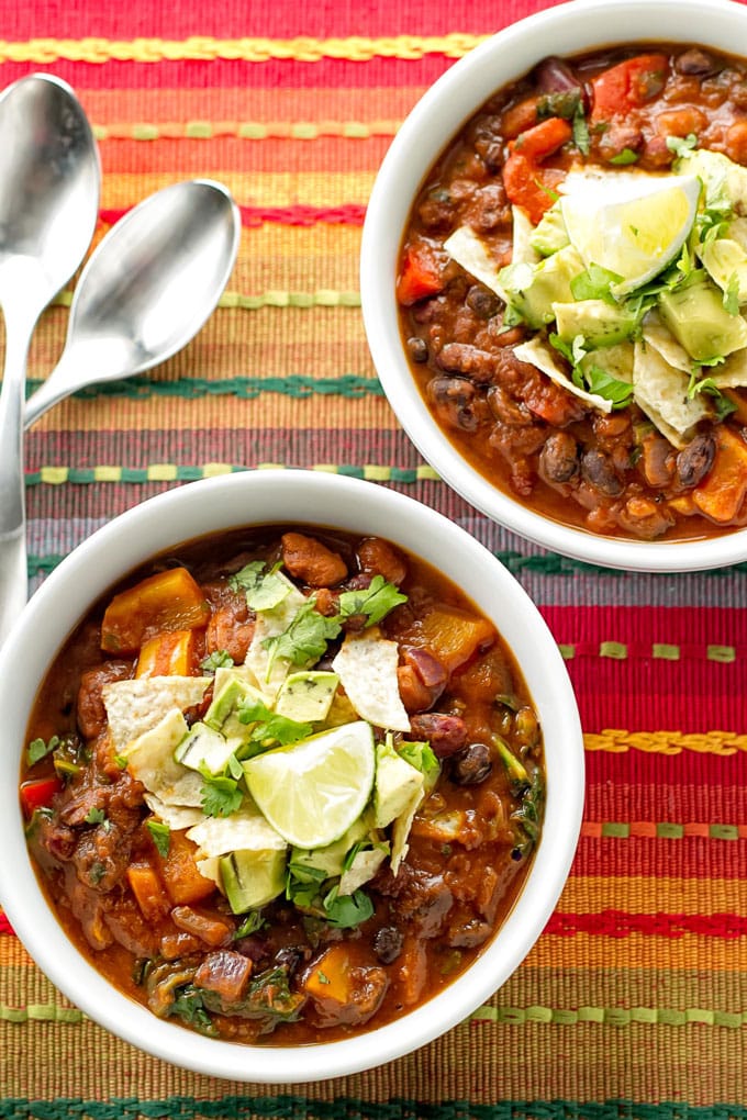 Three Bean Chili | girlgonegourmet.com