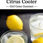 citrus cooler photo collage
