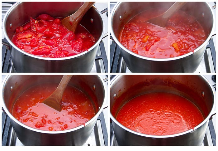 how to make pomodoro sauce step by step process