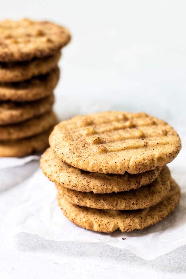 Spiced Peanut Butter Cookies