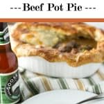 Beef Pot Pie photo collage