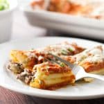 Cheesy Beef Manicotti | girlgonegourmet.com