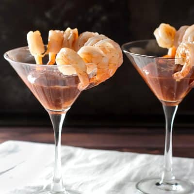Roasted Shrimp Cocktail | girlgonegourmet.com
