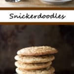 These snickerdoodle cookies have crispy edges and soft, chewy centers. They're so easy to make and full of flavor | girlgonegourmet.com