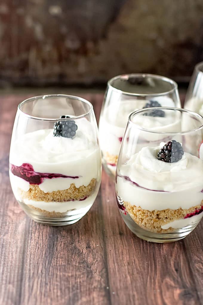 No-Bake Cheesecake Parfaits