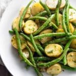 Green Bean Potato Salad | girlgonegourmet.com