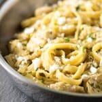 Tomatillo Chicken Pasta