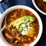 Chicken Tortilla Soup | girlgonegourmet.com