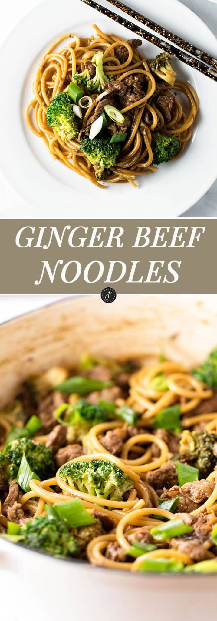 30 Minute Ginger Beef Noodles Girl Gone Gourmet