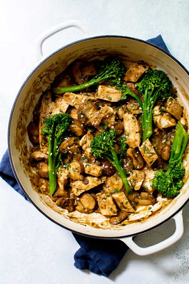 One-Pan Mushroom Chicken