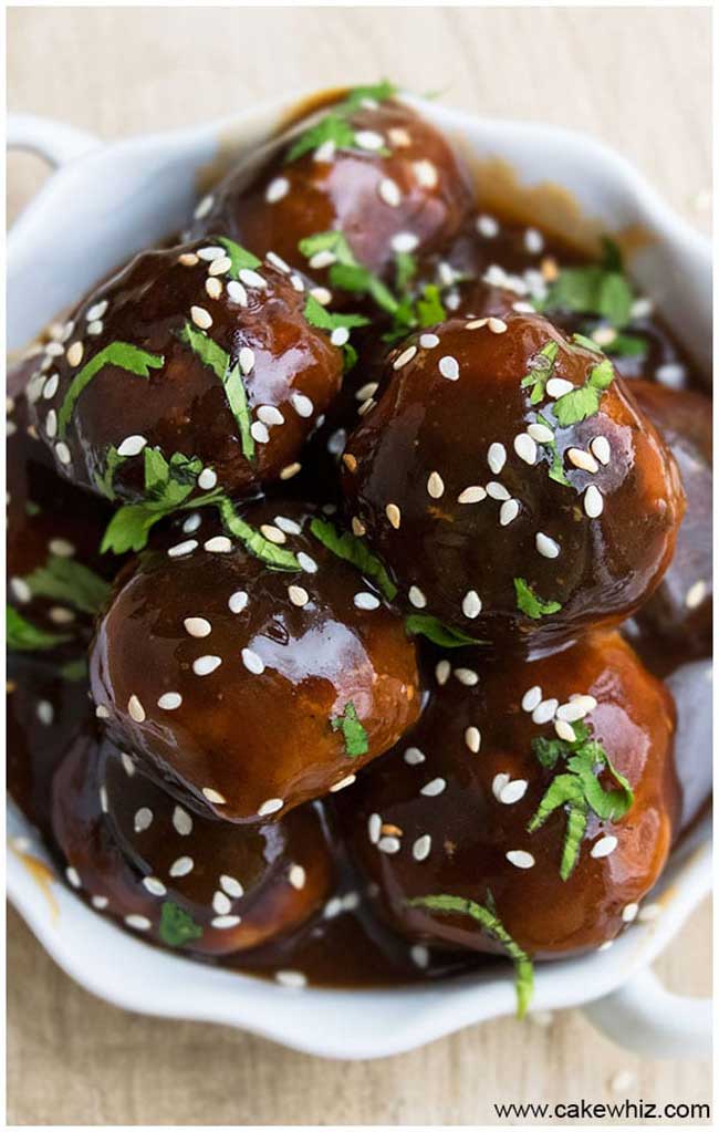Korean meatballs.