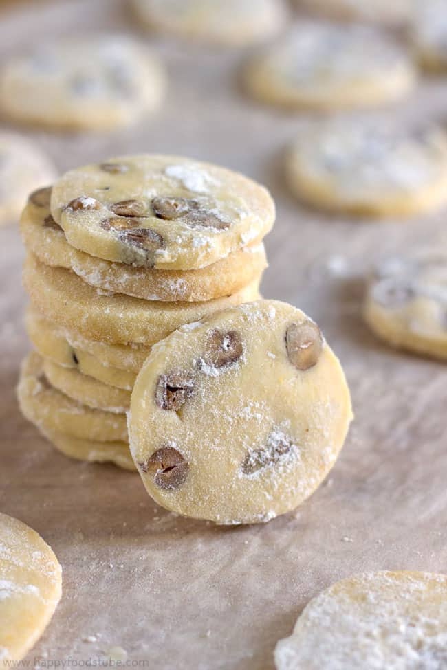 Butterkekse mit Haselnüssen