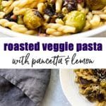 Roasted vegetable pasta