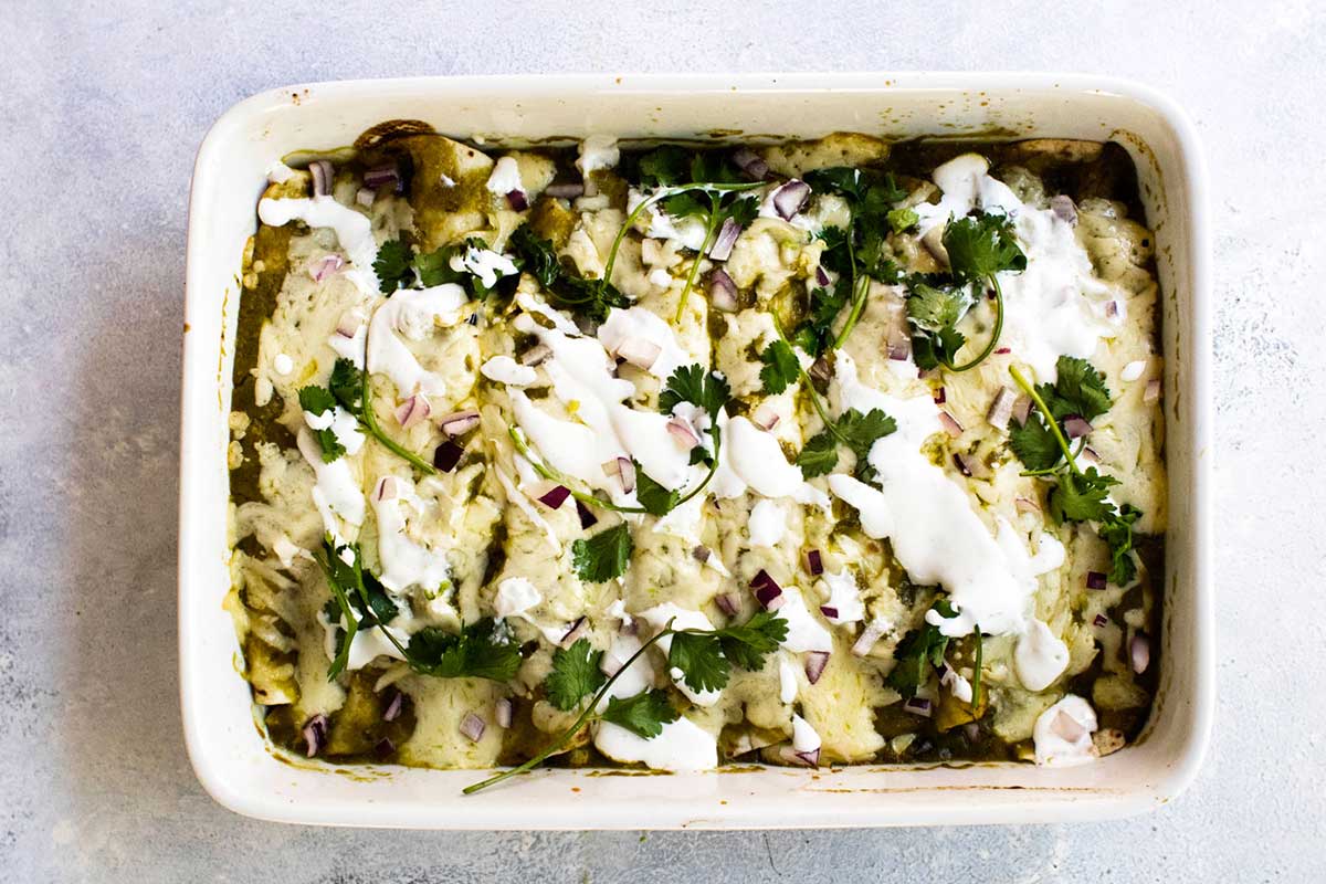 photo of enchiladas