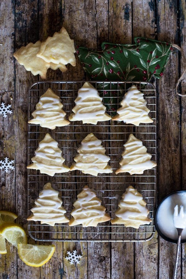 galletas de mantequilla de limón