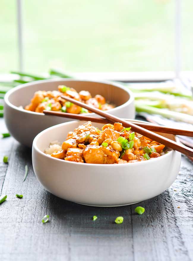 dump and bake general tso chicken