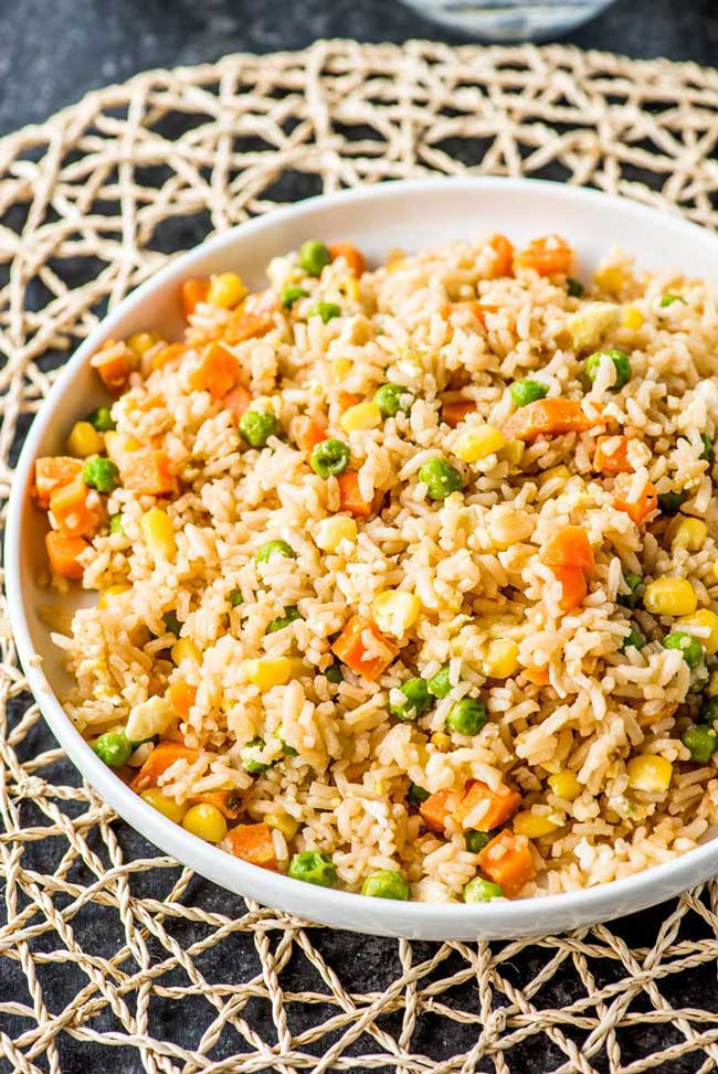 10-minute fried rice