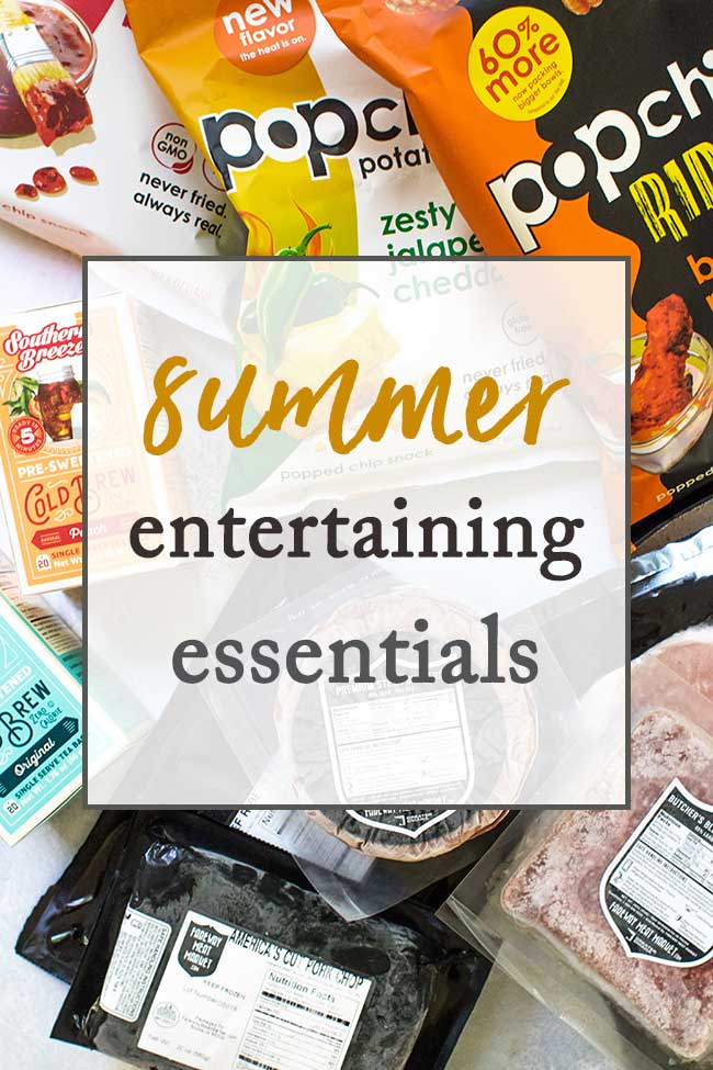 Summer Entertaining Essentials