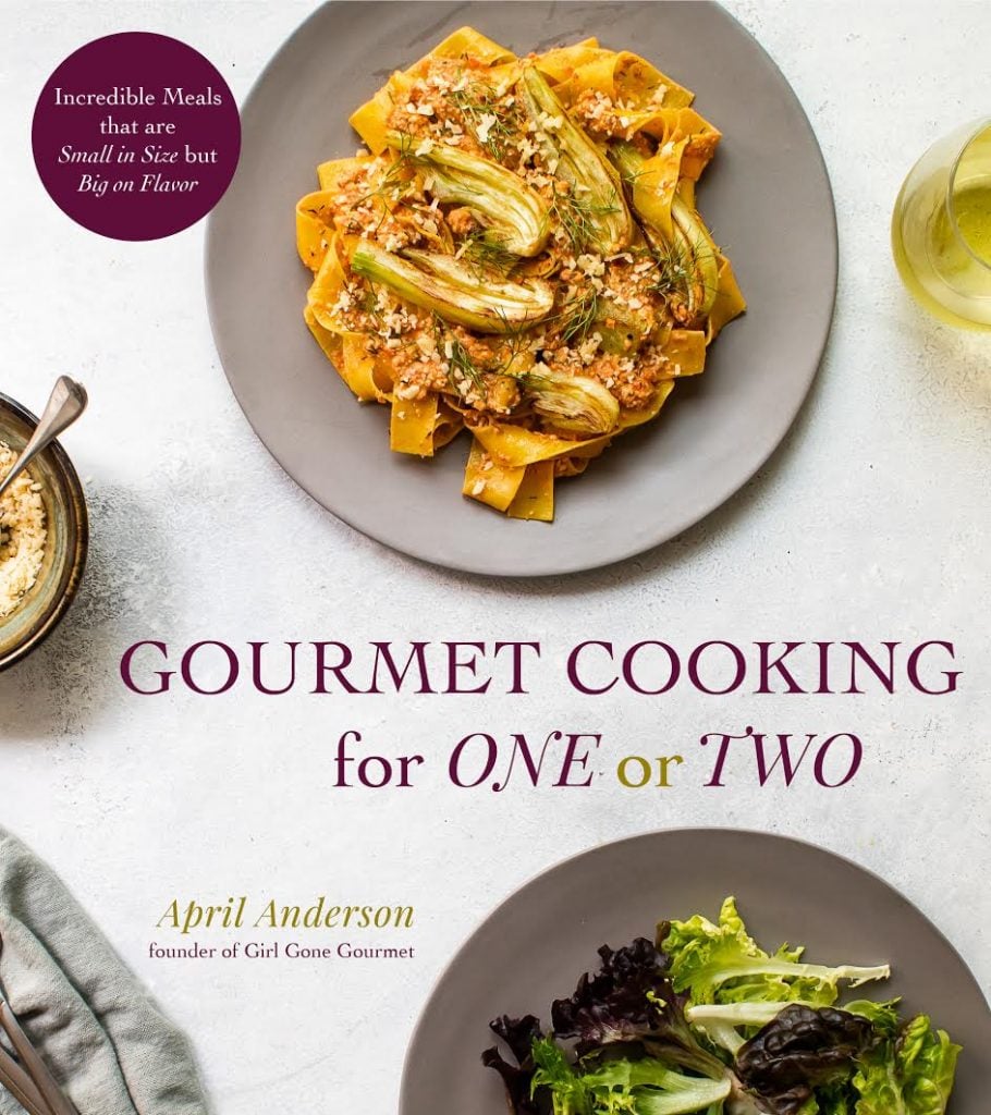 photo of the cover of Gourmet Cooking for One or Two