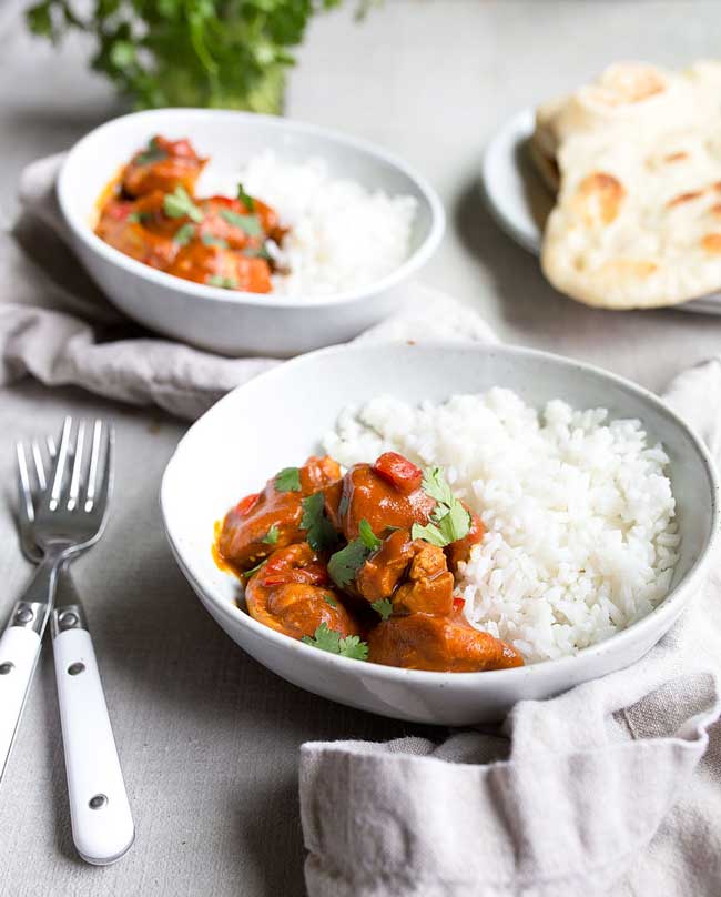 Instant pot butter chicken