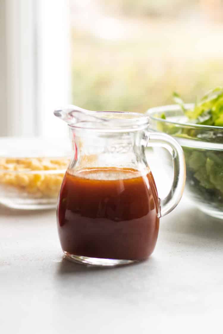 photo of a bottle of dressing