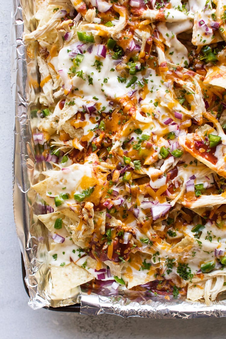 chicken nachos.