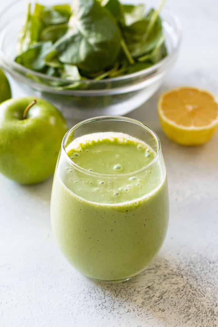 green apple smoothie