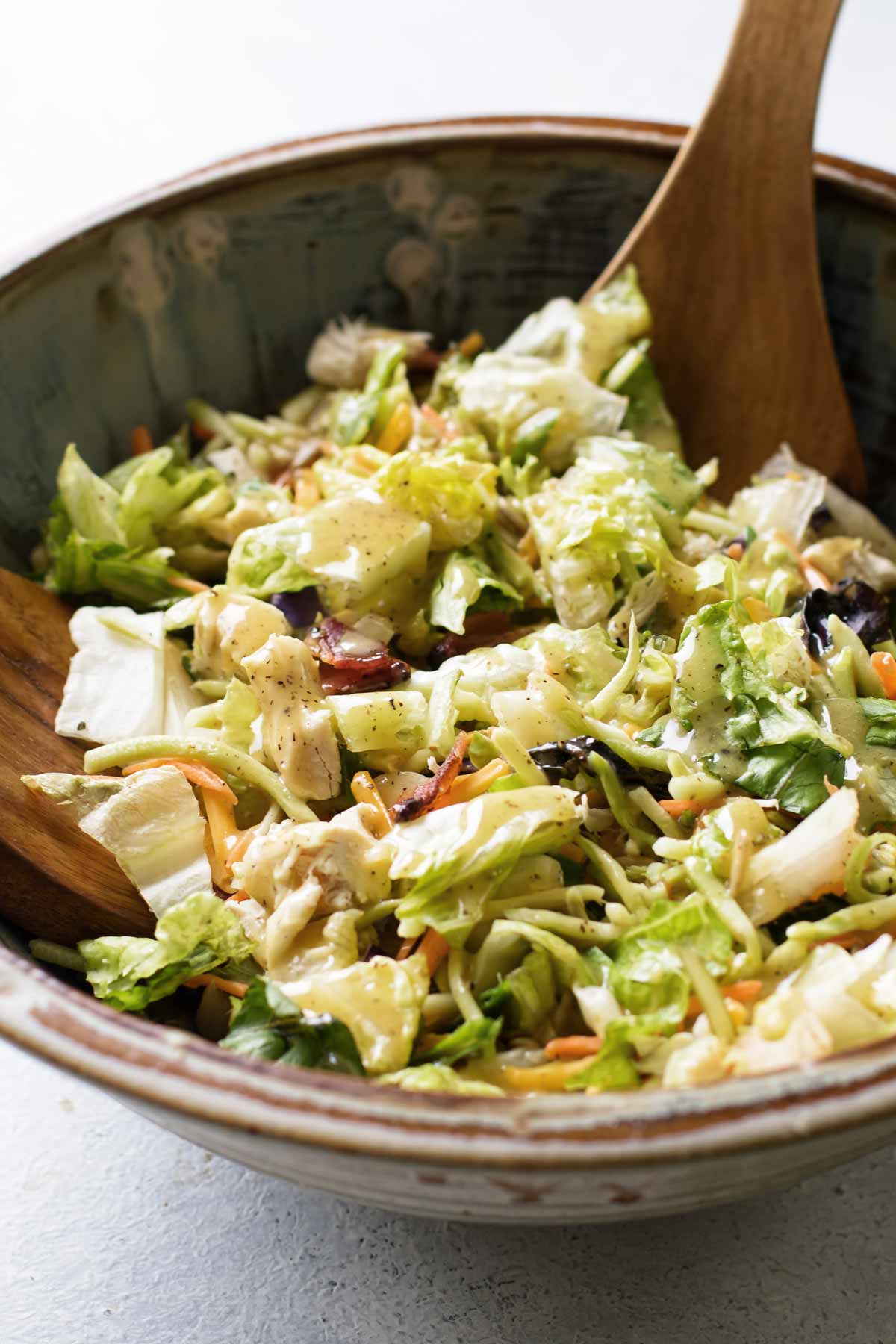 photo of a bowl of salad