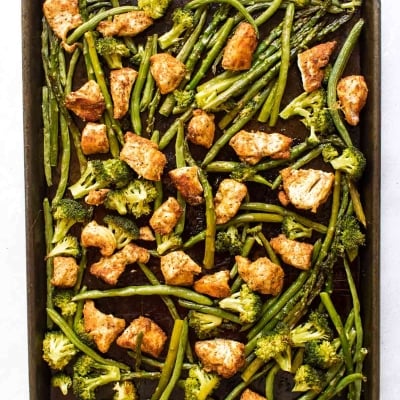One Pan Chicken and Veggies