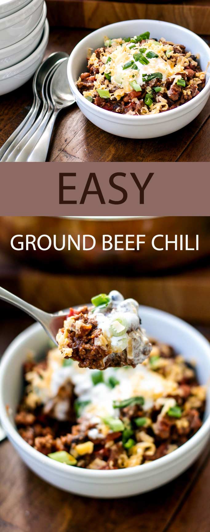 easy ground beef chili
