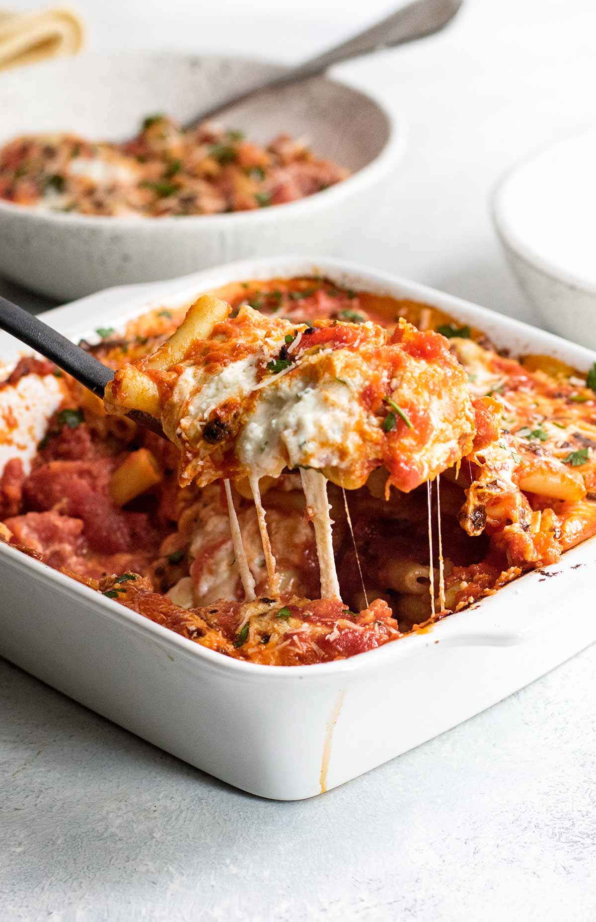 Four Cheese Baked Ziti