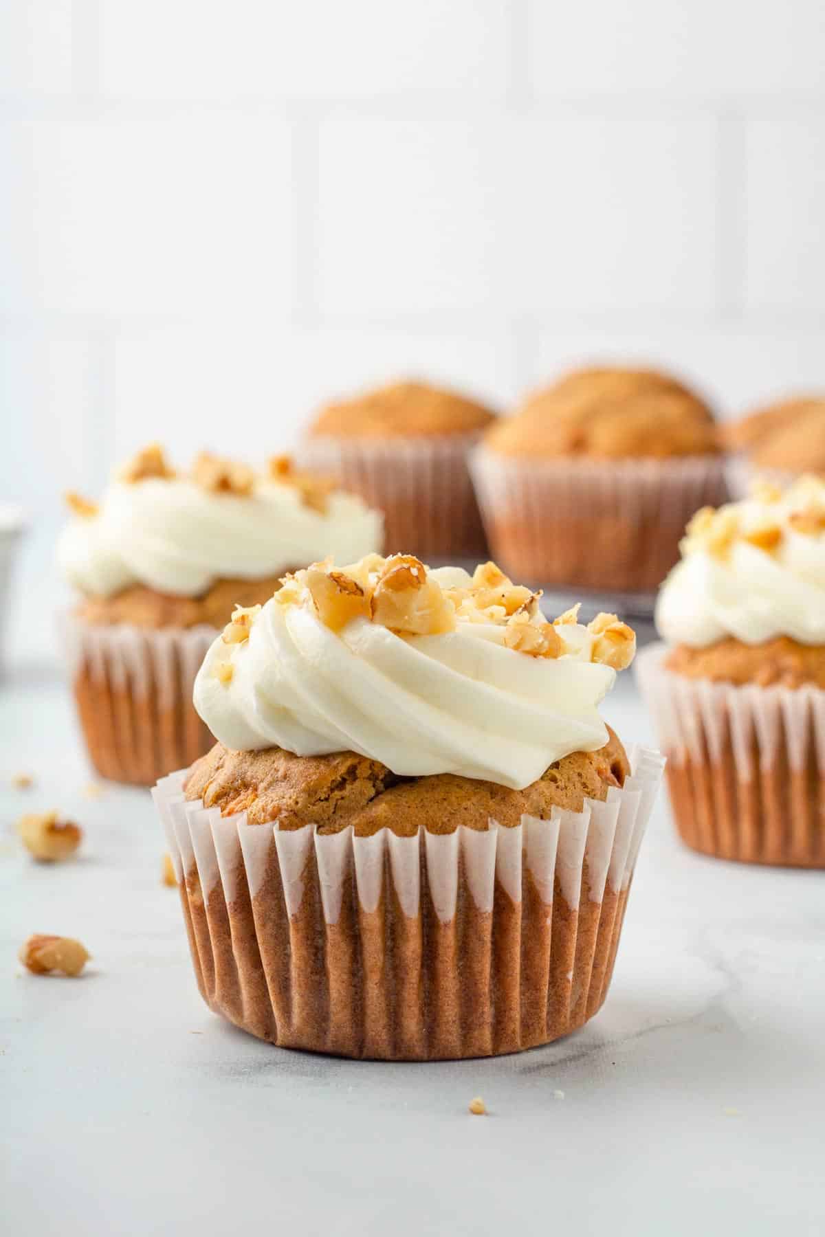 Easy Carrot Cake Cupcakes