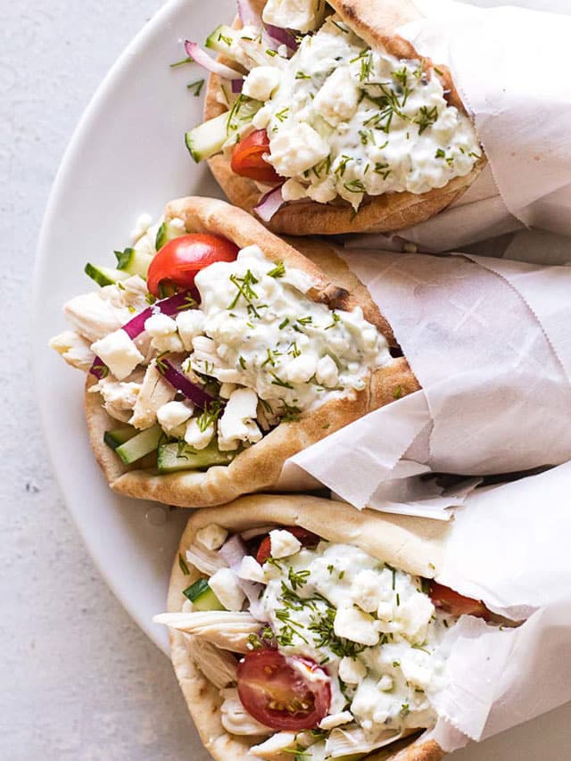 15 Minute Chicken Gyros